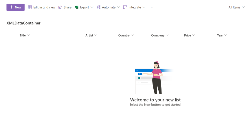 Get XML Data from SP Library And Upload to SP List - JavaScript